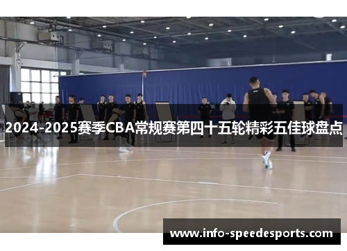 2024-2025赛季CBA常规赛第四十五轮精彩五佳球盘点