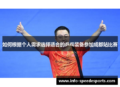 如何根据个人需求选择适合的乒乓装备参加成都站比赛
